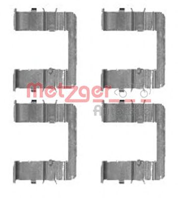 METZGER 1091744 -  Комплектующие, колодки дискового тормоза