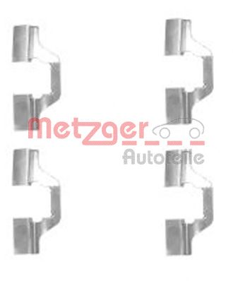 METZGER 1091749 -  Комплектующие, колодки дискового тормоза