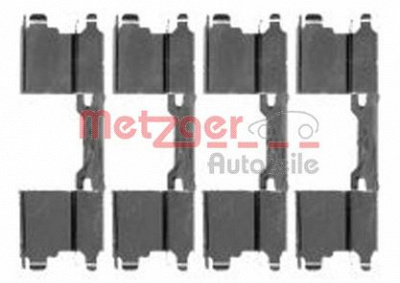 METZGER 1091762 -  Комплектующие, колодки дискового тормоза