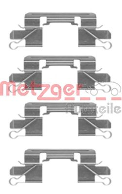 METZGER 1091769 -  Комплектующие, колодки дискового тормоза