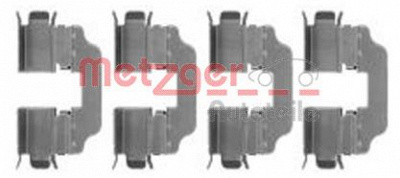 METZGER 1091773 -  Комплектующие, колодки дискового тормоза