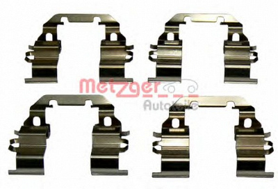 METZGER 1091782 -  Комплектующие, колодки дискового тормоза