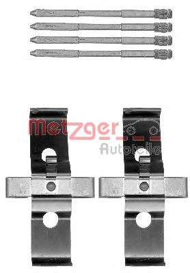 METZGER 1091796 -  Комплектующие, колодки дискового тормоза
