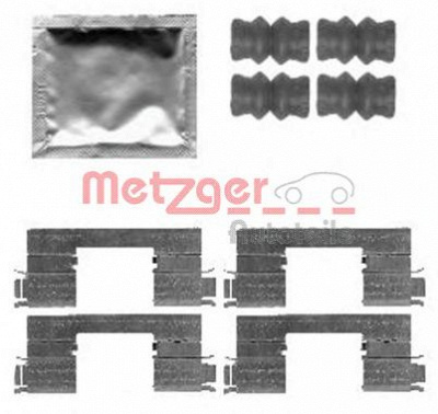 METZGER 1091798 -  Комплектующие, колодки дискового тормоза