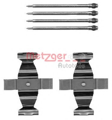 METZGER 1091803 -  Комплектующие, колодки дискового тормоза