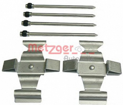 METZGER 1091804 -  Комплектующие, колодки дискового тормоза