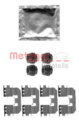 METZGER 1091810 -  Комплектующие, колодки дискового тормоза