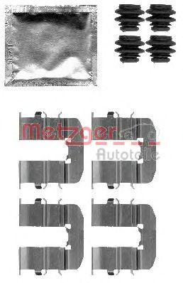 METZGER 1091814 -  Комплектующие, колодки дискового тормоза