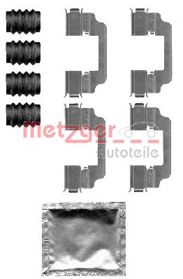 METZGER 1091826 -  Комплектующие, колодки дискового тормоза