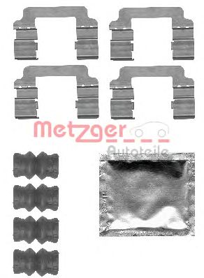 METZGER 1091830 -  Комплектующие, колодки дискового тормоза