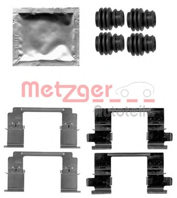 METZGER 1091840 -  Комплектующие, колодки дискового тормоза