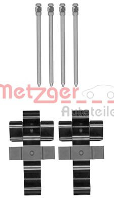 METZGER 1091852 -  Комплектующие, колодки дискового тормоза