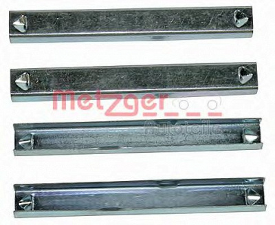 METZGER 1091857 -  Комплектующие, колодки дискового тормоза