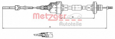 METZGER 112561 -  Трос, управление сцеплением
