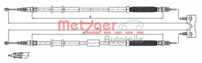 METZGER 115772 -  Трос, стояночная тормозная система