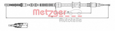 METZGER 115923 -  Трос, стояночная тормозная система