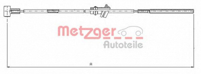 METZGER 115932 -  Трос, стояночная тормозная система