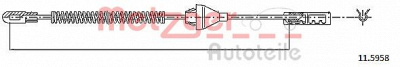 METZGER 115958 -  Трос, стояночная тормозная система