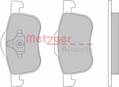 METZGER 1170013 -  Комплект тормозных колодок, дисковый тормоз