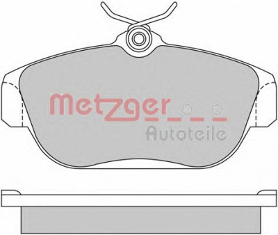 METZGER 1170018 -  Комплект тормозных колодок, дисковый тормоз
