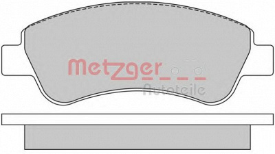 METZGER 1170026 -  Комплект тормозных колодок, дисковый тормоз