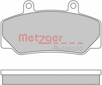 METZGER 1170094 -  Комплект тормозных колодок, дисковый тормоз