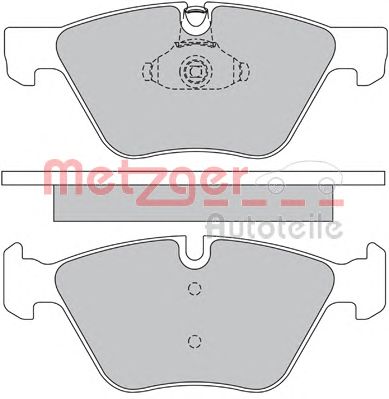 METZGER 1170203 -  Комплект тормозных колодок, дисковый тормоз