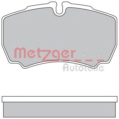 METZGER 1170226 -  Комплект тормозных колодок, дисковый тормоз