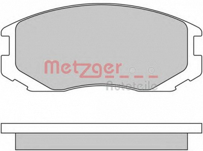 METZGER 1170294 -  Комплект тормозных колодок, дисковый тормоз