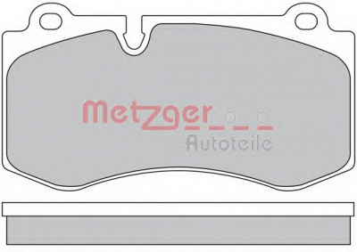 METZGER 1170383 -  Комплект тормозных колодок, дисковый тормоз