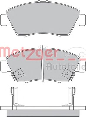 METZGER 1170388 -  Комплект тормозных колодок, дисковый тормоз