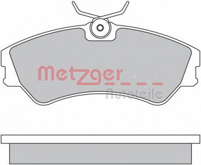 METZGER 1170397 -  Комплект тормозных колодок, дисковый тормоз