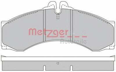 METZGER 1170400 -  Комплект тормозных колодок, дисковый тормоз