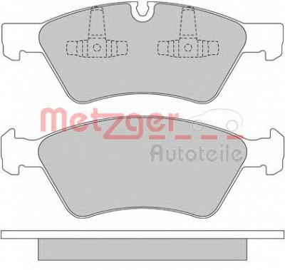 METZGER 1170464 -  Комплект тормозных колодок, дисковый тормоз