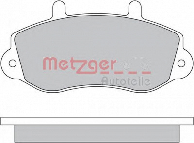 METZGER 1170553 -  Комплект тормозных колодок, дисковый тормоз