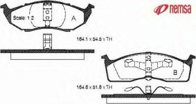 METZGER 1170739 -  Комплект тормозных колодок, дисковый тормоз