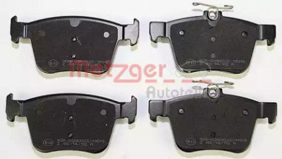 METZGER 1170829 -  Комплект тормозных колодок, дисковый тормоз