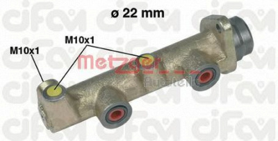 METZGER 202134 -  Главный тормозной цилиндр