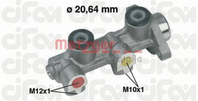 METZGER 202190 -  Главный тормозной цилиндр