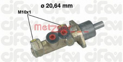 METZGER 202242 -  Главный тормозной цилиндр