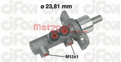 METZGER 202260 -  Главный тормозной цилиндр