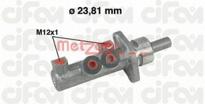 METZGER 202385 -  Главный тормозной цилиндр