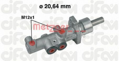 METZGER 202404 -  Главный тормозной цилиндр