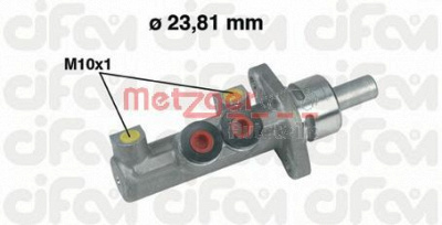 METZGER 202412 -  Главный тормозной цилиндр