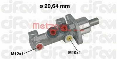 METZGER 202420 -  Главный тормозной цилиндр
