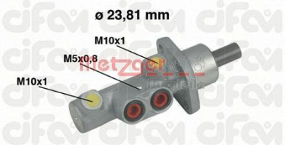 METZGER 202452 -  Главный тормозной цилиндр