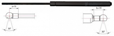 METZGER 2110035 -  Газовая пружина, крышка багажник