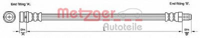 METZGER 4110237 -  Тормозной шланг
