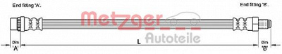METZGER 4110263 -  Тормозной шланг