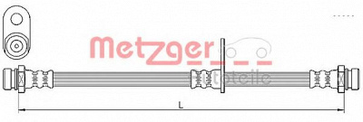 METZGER 4110638 -  Тормозной шланг